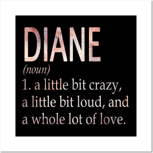 Diane Girl Name Definition Posters and Art